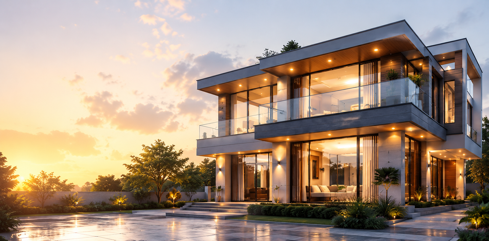 Modern luxury house by Reddy Builders